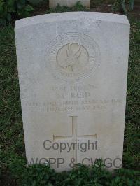 Dar Es Salaam War Cemetery - Reid, M